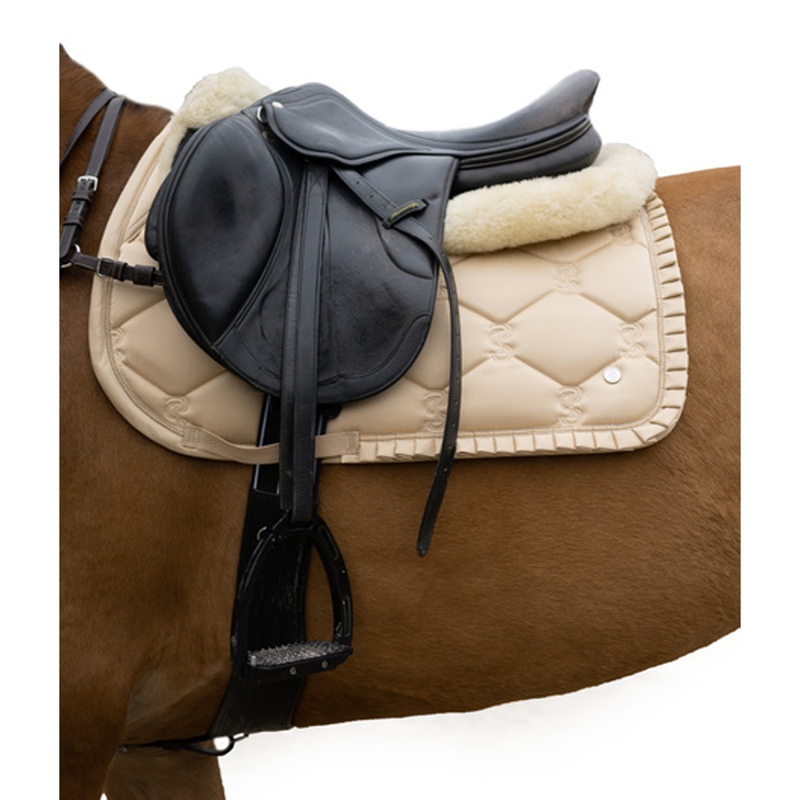 PS Of Sweden Ruffle Jump Saddlepad - Sand-2